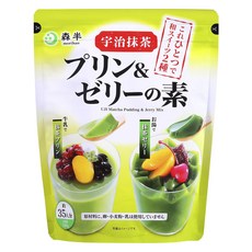 morihan 森半 宇治抹茶布丁&果凍粉, 1個, 500g