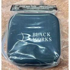 GAMAKATSU GM-2631 模壓硬殼捲線器收納盒 (黑色(BW) 黑紅(GAMA)), 1個, 黑色(BW)