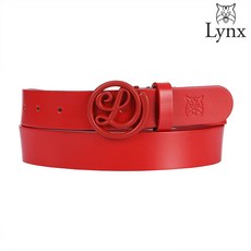 링스골프 링스 여성 L로고버클 포인트 통가죽 벨트 L21B3BT852_RE, RE_FREE, 1개