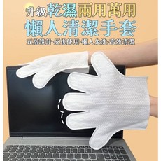 乾濕兩用萬用清潔手套, 1個