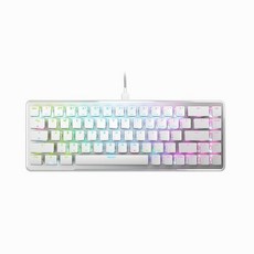ROCCAT 로캣 Vulcan II Mini 게이밍 키보드 화이트 유선 65% 텐키리스, ホワイト(ミニ65%)