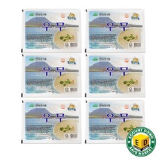 저칼로리 탱글한 식감의 우무채 한천, 350g, 6개