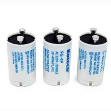 스타트 전구 형광등쵸크, 3개