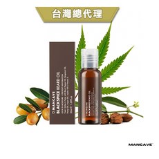 GOODFORIT 英國 Man Cave BlackSpice Beard Oil鬍鬢保養油/50ml, 1個, 50ml