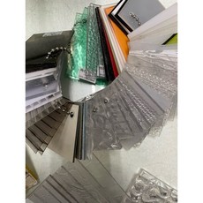北市宏泰建材 壓克力板 PC板 中空板 採光板 塑膠板 透明霧面款式紋路多, 1個