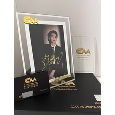 許凱簽名照禮盒裝 附證書及驗證卡 玻璃裱框, 4, 樣式