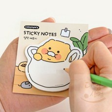 [다굼상점] [춘식이] 오디너리 형태 붙이는메모지, 봉지