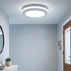 LED방습등 직부등 현관등 화장실 베란다 창고 욕실등 조명 20W, 화이트