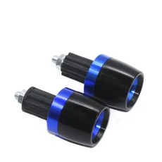 CNC 오토바이 액세서리 그립 Z800 Z750 ZXR6R Z900 ZRX1200R 플러그 Z650 핸들 Z400 Z1000 엔드, blue, 1개