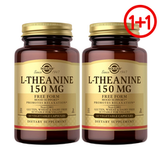 솔가 L테아닌 프리폼 150mg 엘테아닌 베지캡슐 60정 2개