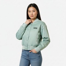 반스 리루 아티스트 크롭 베이스볼 여성 데일리 봄 자켓 No.1768976