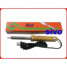 【KOTE】無鉛木柄烙鐵 耐腐蝕 台灣製造 多瓦數可選 電子維修專用, 1個, 30W, 30W
