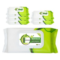 I'm Clean 濕拖巾 特大款 掀蓋式 萊姆香 30入, 6個