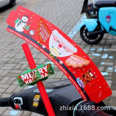 臺灣熱賣爆款一次性奶茶杯萬聖節聖誕節主題咖啡杯擺攤網紅適用南瓜蝙蝠吸管外賣套裝, 帶翅膀的聖誕老人100張, 1個