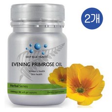 딥블루헬스 우먼스 헬스 달맞이꽃종자유 소프트젤 DEEP BLUE HEALTH Evening Primrose Oil, 2개, 90정