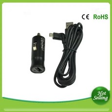 Tomtom Start 25 용 교체 차량용 충전기 및 USB 케이블