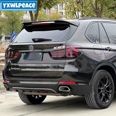 BMW X5 F15 루프 스포일러 14-18년 ABS 광택 블랙 카본 룩 리어 트렁크 윙 호환