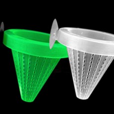 닐스 흡착 물고기 먹이컵 어항피딩트레이, 화이트