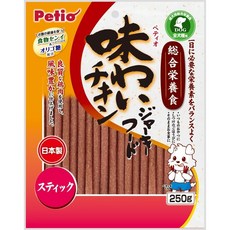 【DC寵物有發票】 日本 PETIO 美味牛肉條 美味雞肉條 雞肉蔬菜軟零食 零脂肪 犬零食 派地奧 起司 F025, 1個, 3# Petio 美味雞肉條(長)