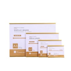 고급 아크릴 골드프레임 게시 보드 슬라이드형 A4, 상세페이지 참조