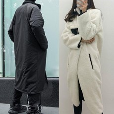 에스텔라 임산부 리버시블 후리스 점퍼 zxc371