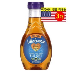 홀섬 블루 아가베 시럽, 333g, 3개