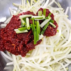 무생채 감칠맛 폭발 제주 월동무 시원한 갓담근 김치 1kg, 1개