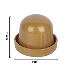 吹牛骰盅 骰盅 吹牛 骰子 色子 十八骰子 KTV遊戲 激爆骰子樂, 金色(配色子6顆), 1個