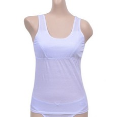 부드러운 코튼 스트라이프 패턴 매쉬 주니어 브라런닝 SN1902-0012 (Araium)