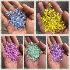 邦邦水族 仿真彩色碎冰石 - 打造個性魚缸套缸, 1個, 淡胭粉100克