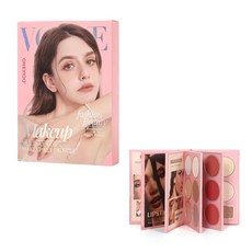 윈터커넥트 책모양 67색 립스틱 하이라이트 블러셔 섀도우팔레트 메이크업 블러쉬 아이팔레트 세트, 1개