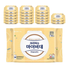 마이비데 키즈 화장실용 물티슈 리필형, 40매, 18개, 95g