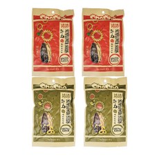 챠챠 해바라기씨 2가지맛, 1세트, 오리지널60g 2개+스파이시60g 2개