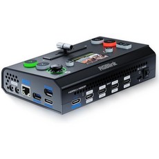 RGBlink 미니 프로 V3 멀티 카메라 비디오 믹서 스위처 온보드 모니터 4K HDMI 라이브 스트리밍 키 로고 오버레이 USB 3.0 출력