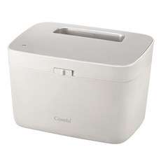 Combi(컴비) 엉덩이 물티슈 온열기 퀵워머 엘리트 라이트 그레이 마그넷식 전원 스탠드 타입 25년 모델