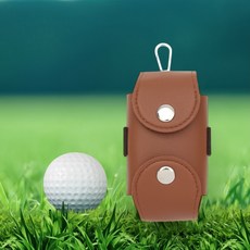 휴대용 골프공 파우치 골프 볼 주머니 벨트 수납 필드, 1개, 상세페이지 참조