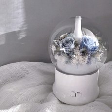 Flora Flower 永生花薰香機 水氧機 夜燈, 1個, 無需加購(不含禮盒),無須加購