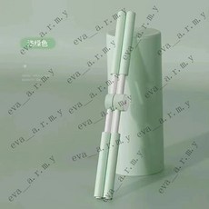 台南出貨 瑜伽棍 瑜珈形體棍 開背棍 十字棍 健身棒 運動用品 兒童駝背神器 健身用品 瑜伽用品 拉伸十字架, 1個, 【青草綠】陞級款-矯正身姿/提陞氣質