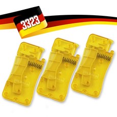 1+1+1 삼삼이삼 바느질 실 끼우개 바늘 실 꿰기 실 끼우는 도구, 1개, 옐로우