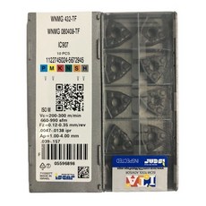 ISCAR 伊斯卡 車刀片 WNMG080408-TF IC8250 抗崩刃, 1個