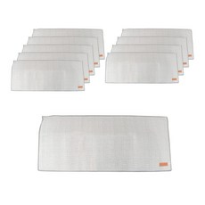 衣架衣物防塵罩 灰色, 1件, 10個