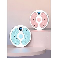 트위스트 운동기구 홈트 허리돌리기 회전 유산소 허리 전신 밸런스 지압, 2. 자동카운트/텐션로프/스카이 블루