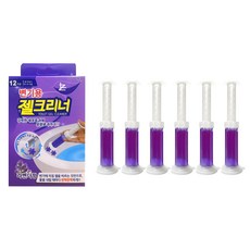 다나몰 플라워젤 변기세정제 욕실 방향제 탈취 라벤더향, 6개