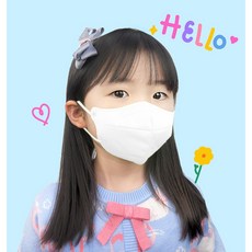 코코핏 컬러 마스크 소형M 일회용 새부리형 숨쉬기편한, 화이트, 1개, 25매입