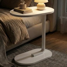 앞날창창 쇼파 침대 사이드 테이블, 화이트