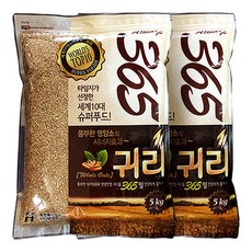 현대농산 수입 귀리, 2개, 5kg