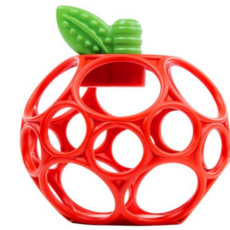 오볼 유아용 애플 치발기 촉감발달완구, Oball Apple, 10개