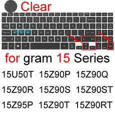 키보드 커버 LG 그램 16 16T90R 16Z90P 실리콘 보호대 스킨 케이스, 09 Clear gram 15, 1개