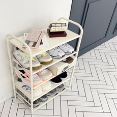 5단 스틸 신발정리대, 화이트5단, 화이트, 1개