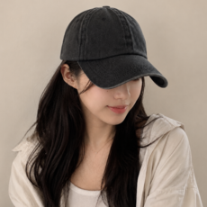 로멀리 빈티지 워싱 남녀공용 볼캡